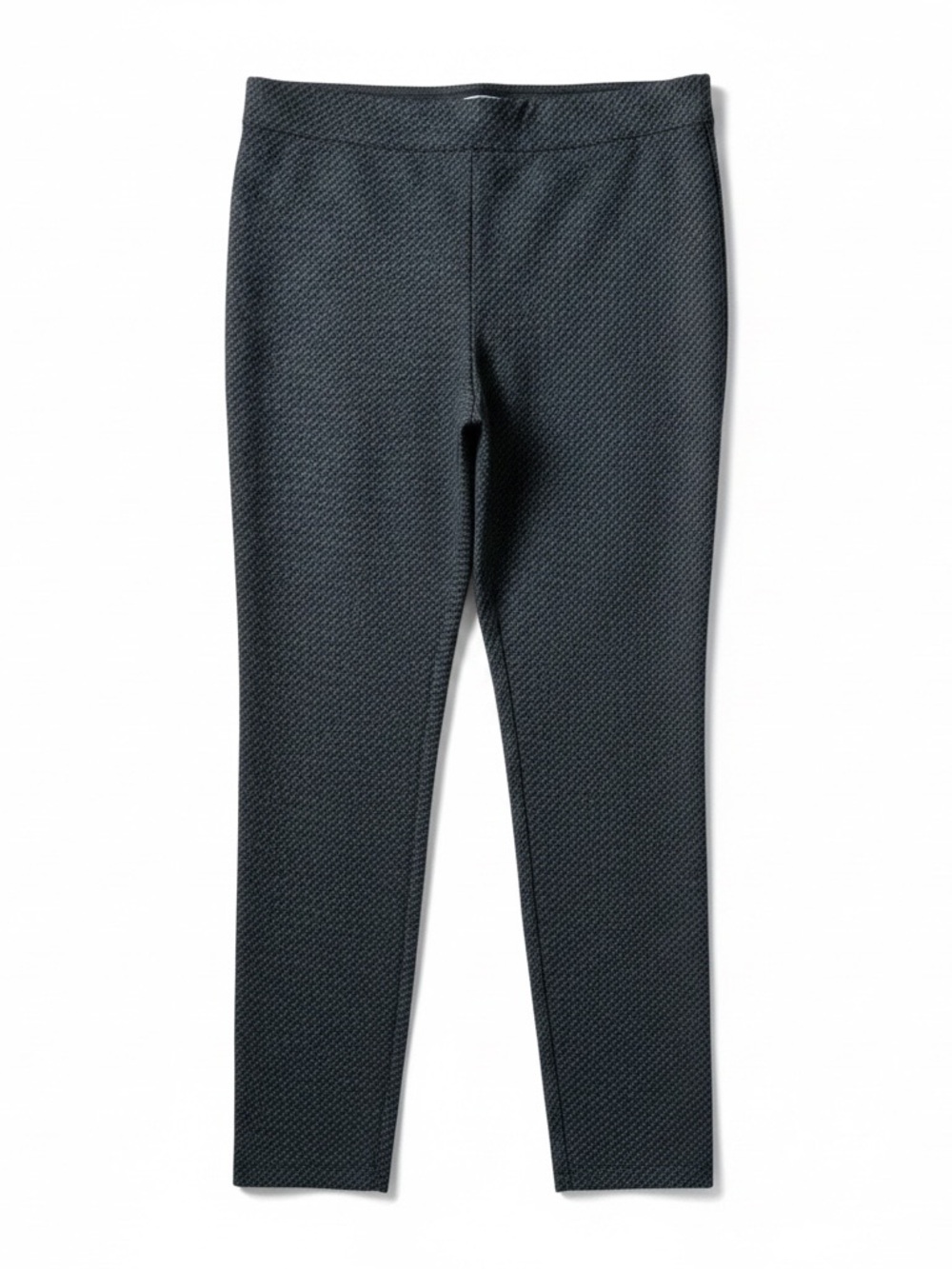 MAX STUDIO Patterned Ponte Leggings Gray Large